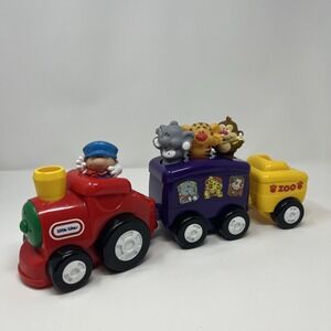Little Tikes‎ Zoo Train Toy Play Set Animals Choo Choo & Animal Sounds Works